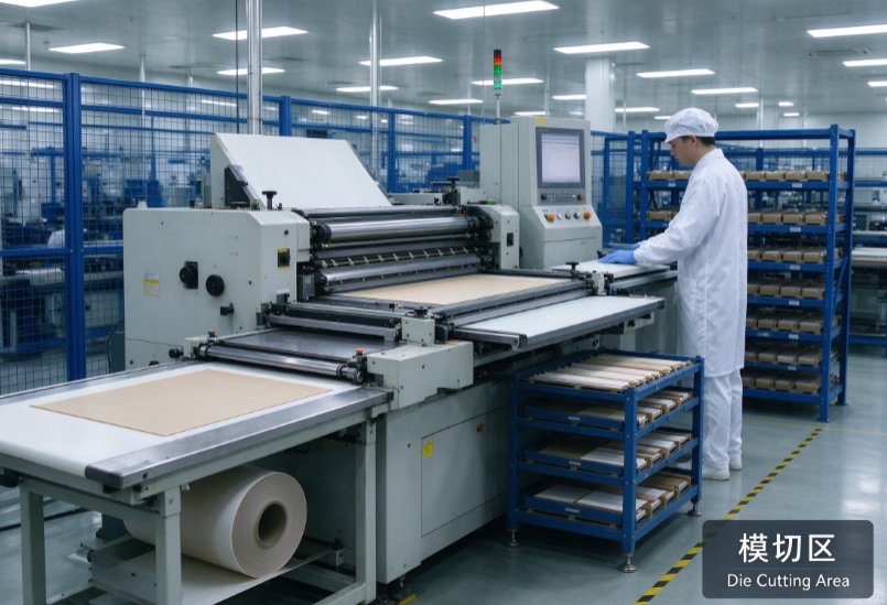 Die Cutting Area