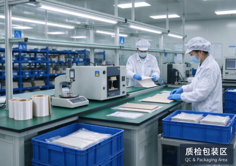 QC & Packaging Area
